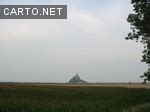 Mont Saint Michel Vu Des Polders Au Sud Ouest Saint Malo Mont Saint