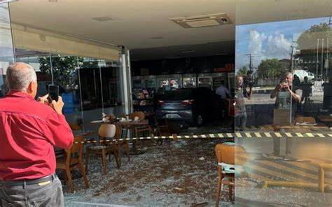 Carro Invade Loja Em Aracaju Destaque Noticias