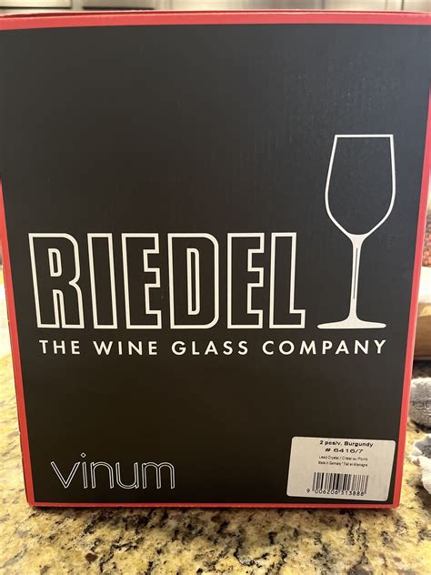 Riedel Vinum Pinot Noir Burgundy Red Wine Glasses Set Of For Sale