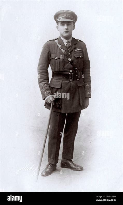 Studio Photo Young Man In Royal Flying Corps Uniform September 1918