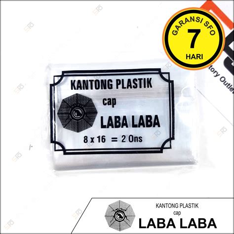 Jual Plastik Bening Pp Laba Laba 2 Ons 8 X 16 Cm Sfo Semarang Official Shopee Indonesia