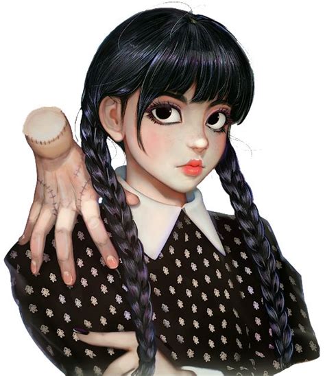 Mam Decoradora Cliparts Merlina Wednesday Addams Cartoon Art