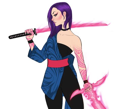 Artstation Psylocke Redesign