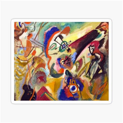 Wassily Kandinsky 1939 Sticker For Sale By Youssef Art Redbubble