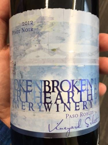 Broken Earth Winery Vineyard Select Pinot Noir Vivino