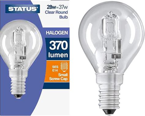 X Halogen Energy Saving W W Ses E Small Edison Screw Golf