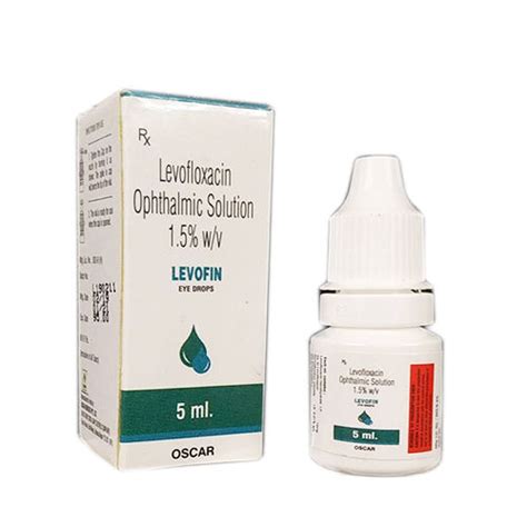 Levofin Levofloxacin 1 5 Ophthalmic Solution Eye Drops 5 Ml At Best