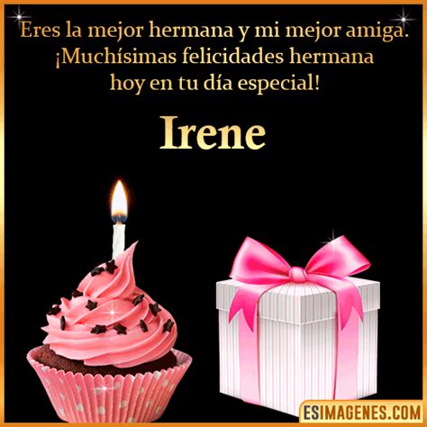 Feliz Cumpleaños Hermana Irene