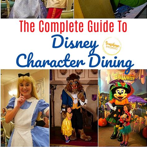 Disney Character Dining Complete Guide: Walt Disney World