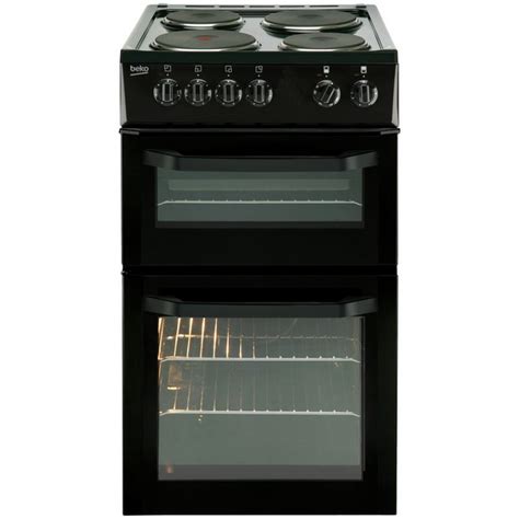 Buy Beko Bd531a Single Electric Cooker Black At Uk Your