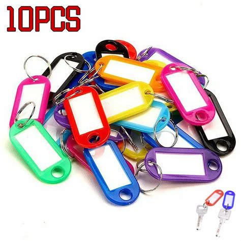 Plastic Key Tags Id Luggage Luggage Tag Label Key Chain Plastic