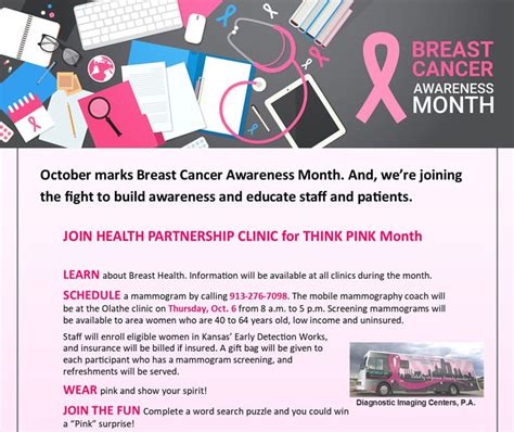 HPC Mobile Mammography Events Health Partnership Clinic