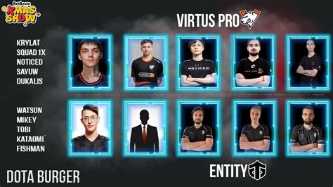 RU VIRTUS PRO ENTITY МАТЧ НА ВЫЛЕТ BetBoom Xmas Show ВП ЭНТИТИ