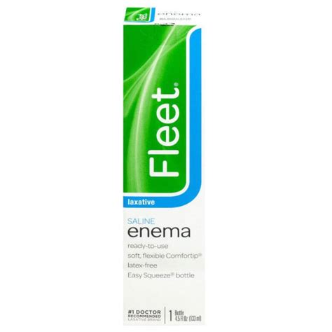 FLEET ENEMA SALINE LAXATIVE 133 Ml CVA Phamacy