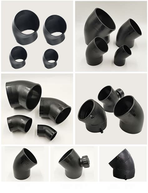 Plastic Union Plumbing 45 Degree Waste Pipe Elbow China Hdpe Fittings