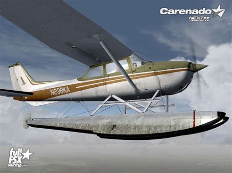 Just Flight Carenado C172N Skyhawk II Float Plane FSX P3D