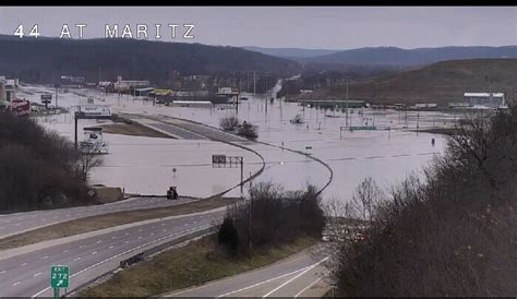 MoDOT St. Louis Area on Twitter: "Here's a shot of the flooding from ...