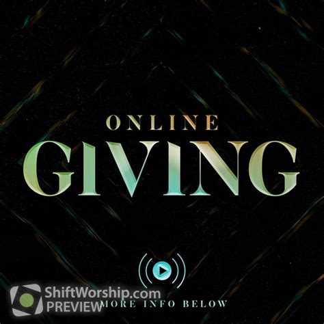 Giving Magnify Shift Worship