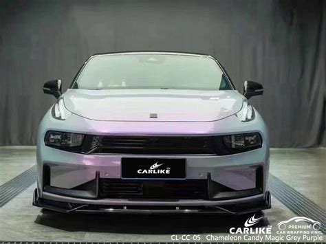 Cl Cc 05 Chameleon Candy Magic Grey Purple Vinyl Car Wrap Factory Para