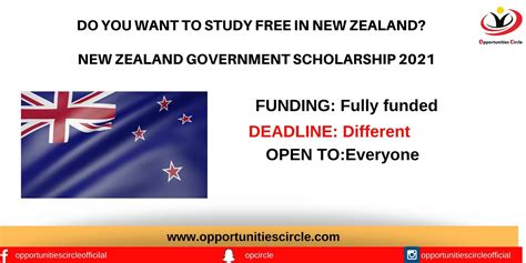 New Zealand Government Scholarship 2021 Fully Funded Opportunities