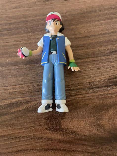 Mavin Vintage Tomy Ash Ketchum Pokemon Trainer Action Figure Toy