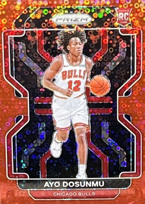 Ayo Dosunmu 2021 Prizm Fast Break Red 271 Price Guide Sports Card