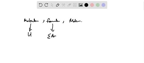 ⏩SOLVED:What are the units for molecular mass, formula mass, and ...