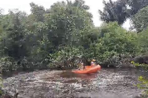 Bpbd Dan Basarnas Cari Korban Tenggelam Di Sungai Aceh Barat