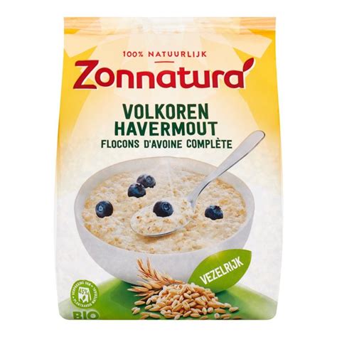 Havermout Volkoren BIO Zak 500 Gram