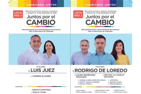 As Ser N Las Boletas Electorales Para Las Paso En C Rdoba