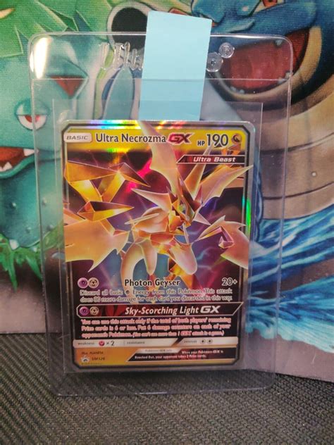 Mavin Pok Mon Tcg Ultra Necrozma Gx Sm Black Star Promo Sm Holo Promo