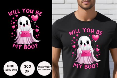 Will You Be My Boo Valentine S Day Png Graphic By Charnelle S Canvas