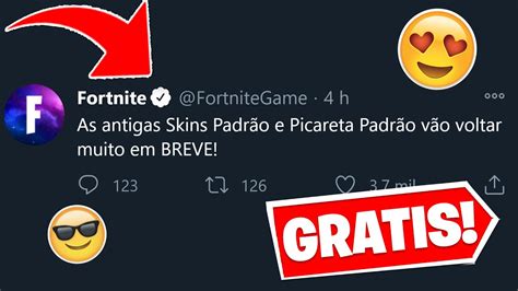 Os Antigos Defaults V O Voltar Fortnite Youtube