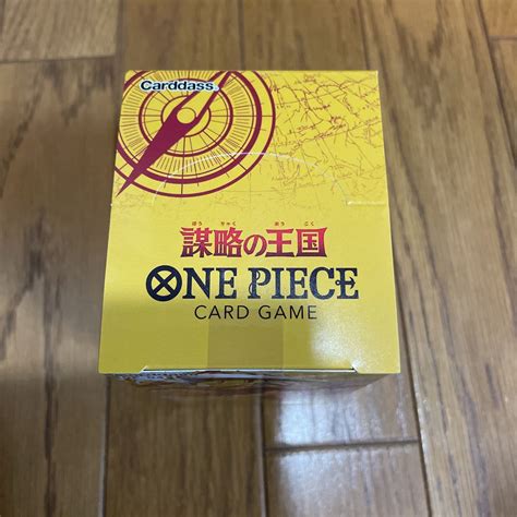 1円 バンダイ Bandai One Pieceカードゲーム 謀略の王国 Op 04 Box 24パック入ワンピース｜売買された