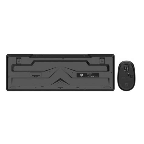 Philips 3000 series SPT6307BL/40 keyboard Mouse included RF Wireless ...