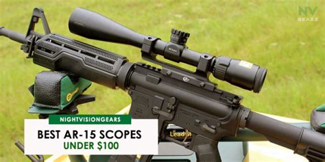 10 Best Ar 15 Scopes Under 100 In 2021 Cheap And Budget Friendly