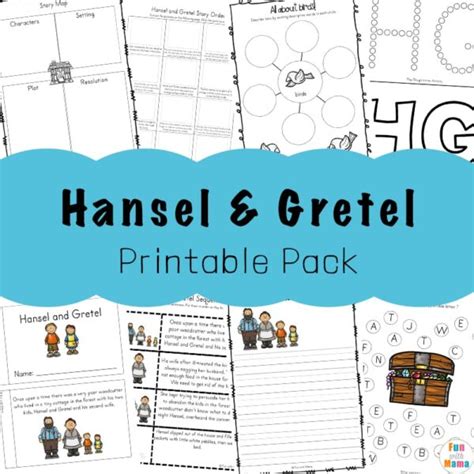 Hansel And Gretel Activities Pack Fun With Mama Shop