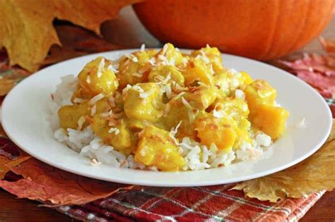 Coconut Chicken Pumpkin Curry The Daring Gourmet