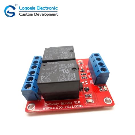 2 channel DC 5V 12V 24V Relay Module High / low Voltage Expansion board ...