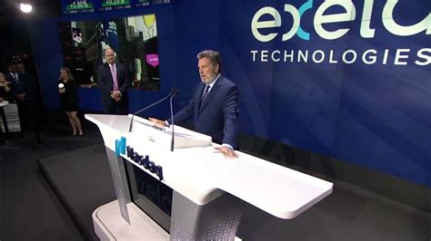 Exela Technologies Opening Bell Ceremony At Nasdaq Youtube