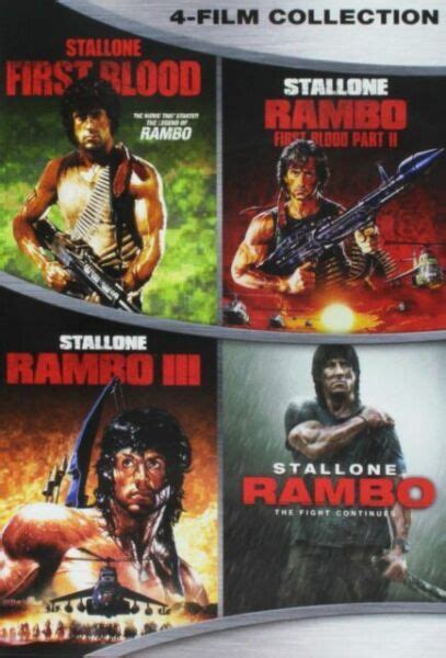 Rambo Complete Collection Dvd Disc Set For Sale Online Ebay