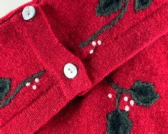 Christmas Stocking Red Dale Of Norway Sweater Icelandic Wool Etsy