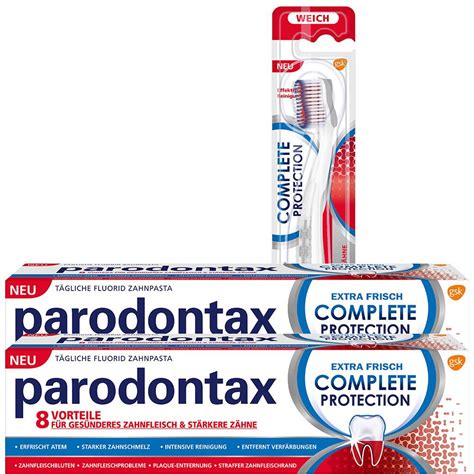 2 x parodontax® Complete Protection 75 ml + paradontax® Complete ...