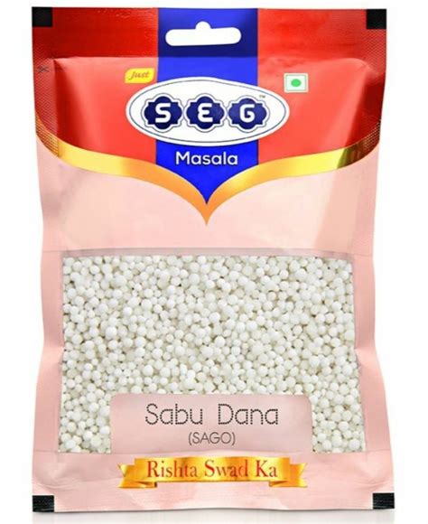 Seg Masala White Sabu Dana Packaging Size Grams At Best Price In