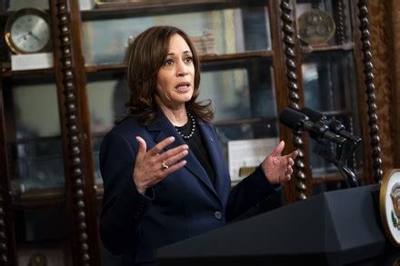 Us Vice President Kamala Harris Jamaica Editorial Stock Photo Stock