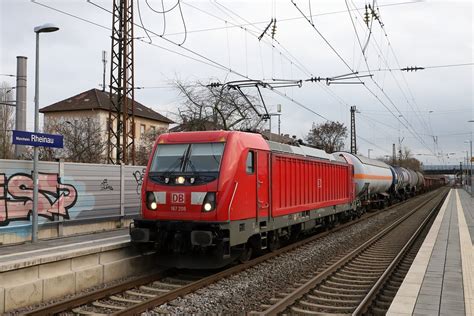 Db Cargo G Terzug Mannheim Rheinau Db Cargo Flickr