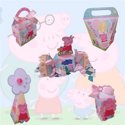 Kit Festa Peppa Pig Lembrancinhas Personalizadas Peppa Pig