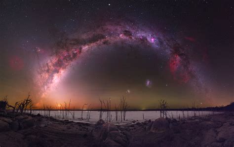 Milky Way The Zodiacal Light At Lake Norring Western Au Flickr