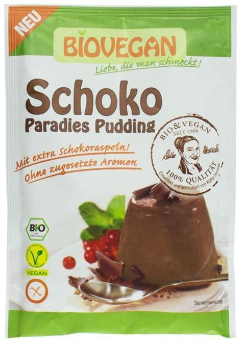 Bio čokoladni puding 55g veganski brez glutena Bio Mlin Stražar