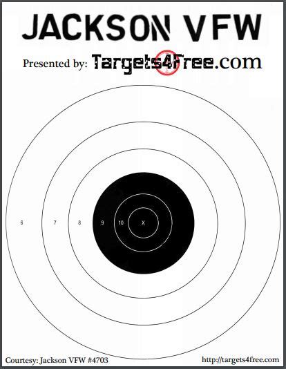 Large Bullseye Target For Handgun Long Range Rifle And Shotgun